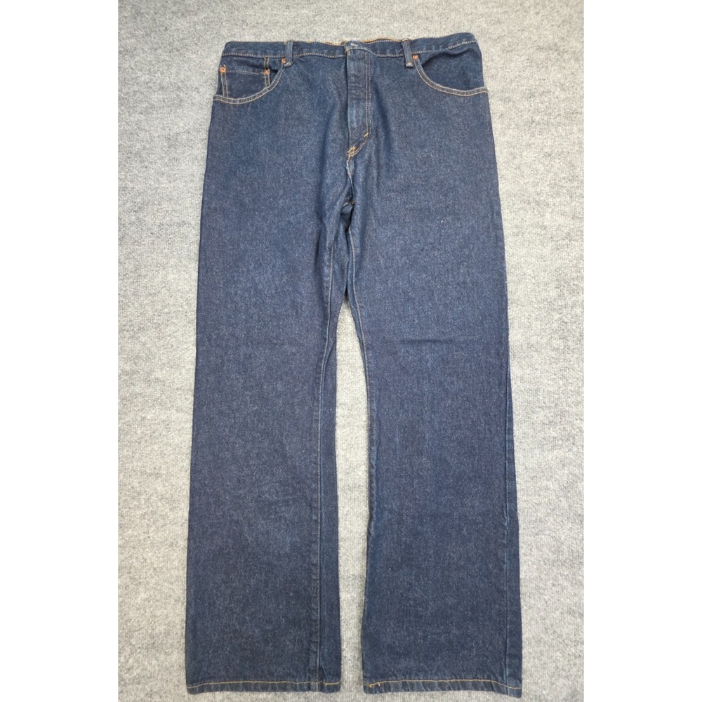 Vintage Levi's 517 Bootcut Jeans Men's 38 x 32 (FITS 37 x 31.5) Dark Wash Y2K